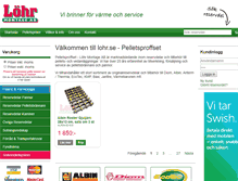 Tablet Screenshot of lohr.se